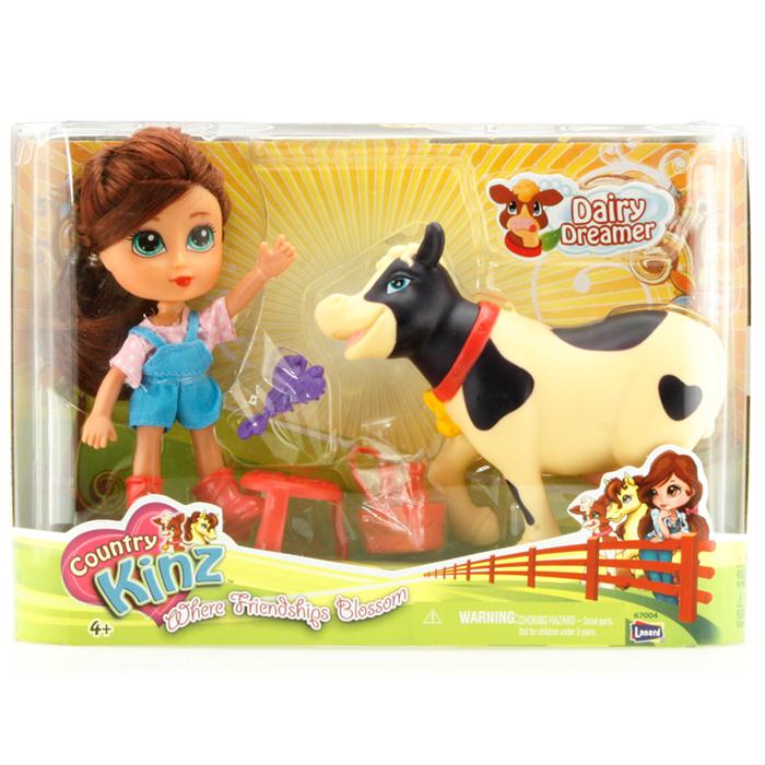 Country Kinz Çiftlik Arkadaşarı Dairy Oyun Seti