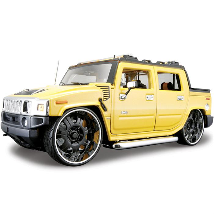 Maisto Hummer H2 Sut Concept 1:18 Model Araba AllStars Sarı
