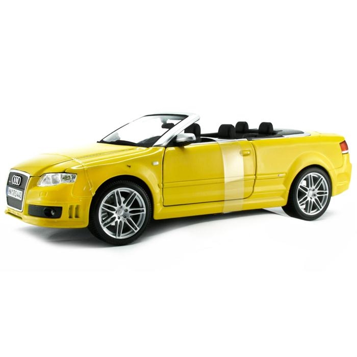 Maisto Audi Rs4 Cabriolet 1:18 Model Araba S/E Sarı | Loco Poco