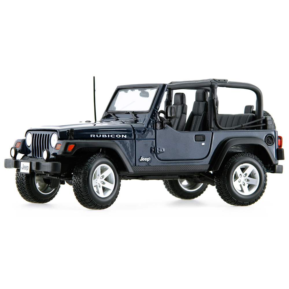 Maisto Wrangler Rubicon Jeep 1:18 Model Araba S/E Lacivert