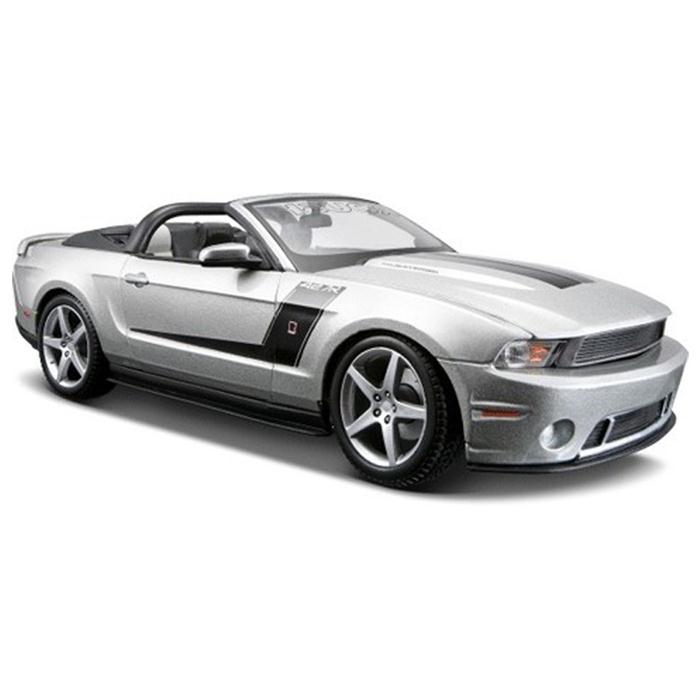 Maisto Ford Mustang Roush 427R 2010 1:18 Model Araba S/E Gri