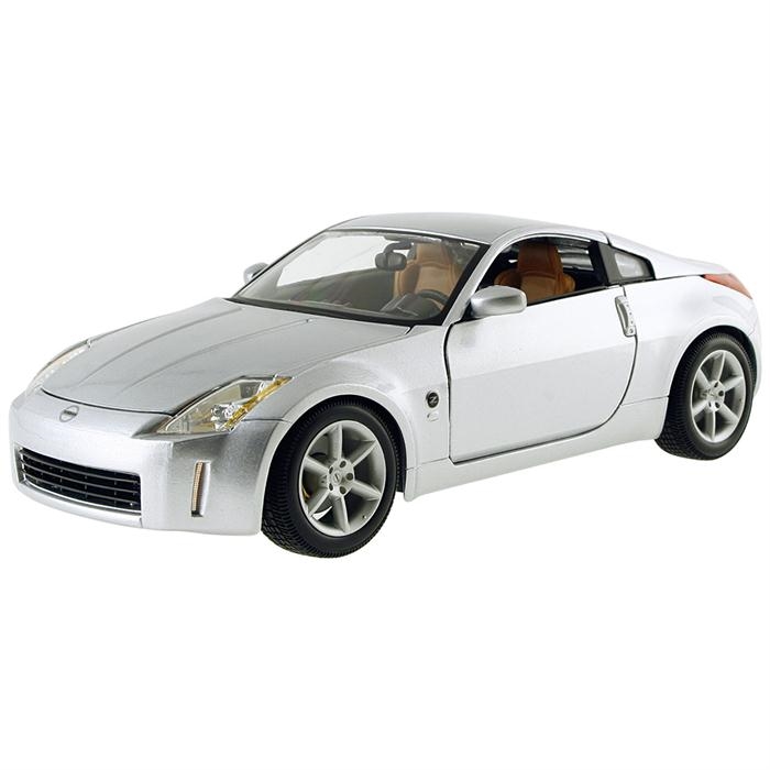 Maisto Nissan 350z 1:18 Model Araba S/E Gri | Loco Poco Oyuncak
