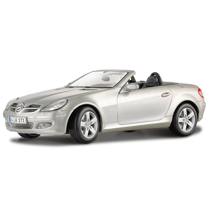 Maisto Mercedes Benz Slk Convertible 1:18 Model Araba S/E Gri