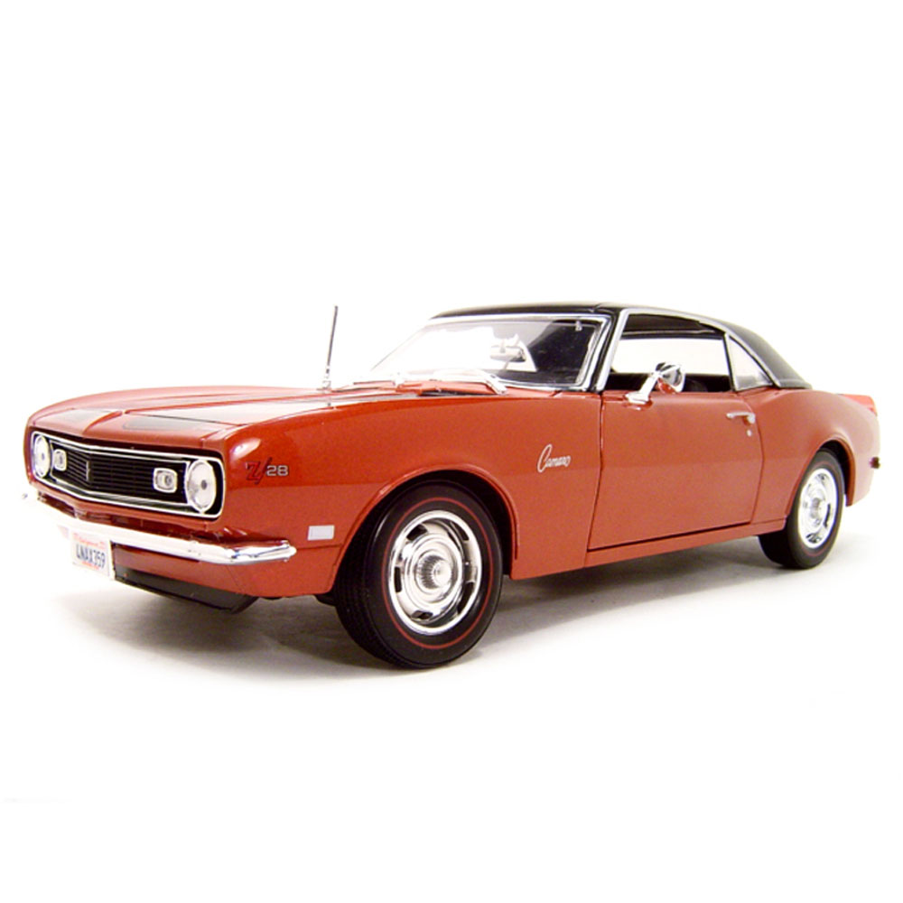 Maisto Chevrolet Camaro Coupe 1968 1:18 Model Araba S/E Turuncu