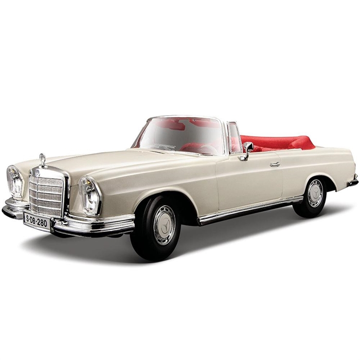 Maisto 1:18 1967 Mercedes-Benz 280 SE Model Araba | Loco Poco Oyuncak