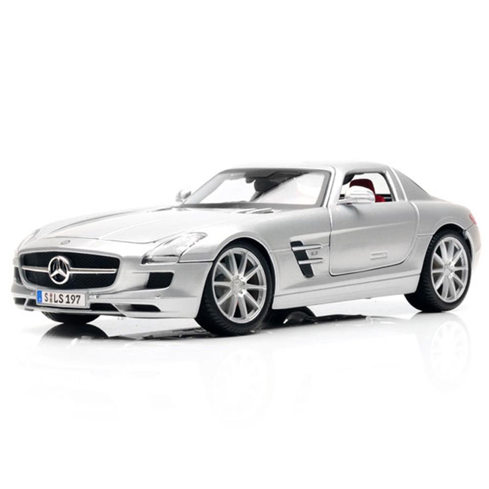 Maisto 1:18 Mercedes SLS AMG Premiere Edition Model Araba Gri