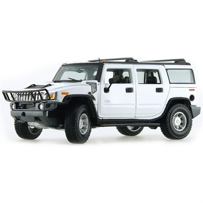 Maisto Hummer H2 Suv 2003 1:18 Model Araba P/E Beyaz