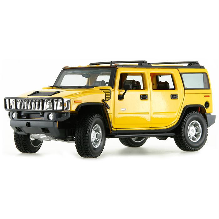 Maisto Hummer H2 Suv 2003 1:18 Model Araba P/E Sarı