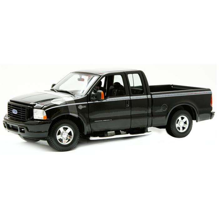 Maisto Ford F-350 Harley Davidson 2004 1:18 Model Araba P/E Siyah