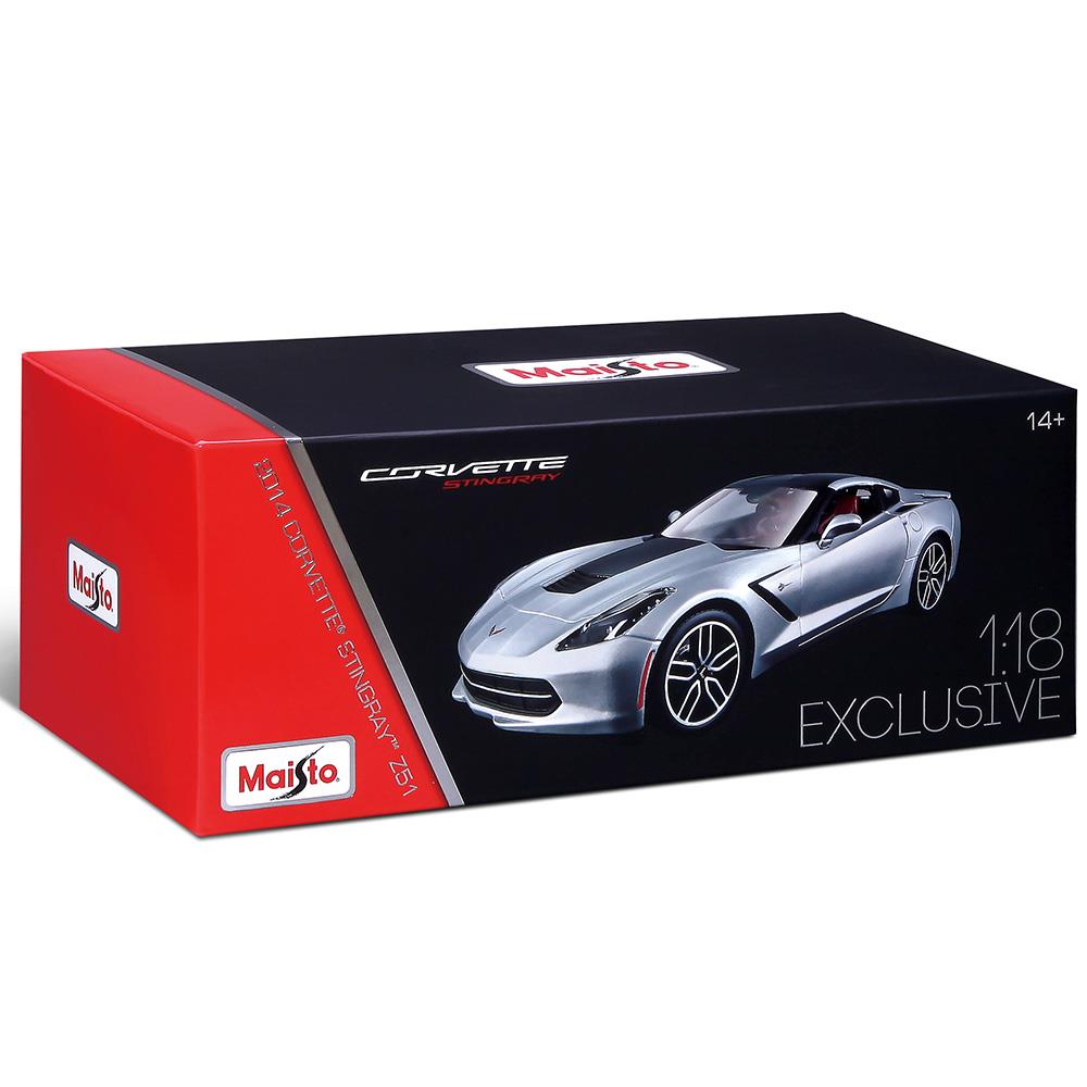 Maisto 1:18 2014 Corvette Stingray Z51 Exclusive Model Araba