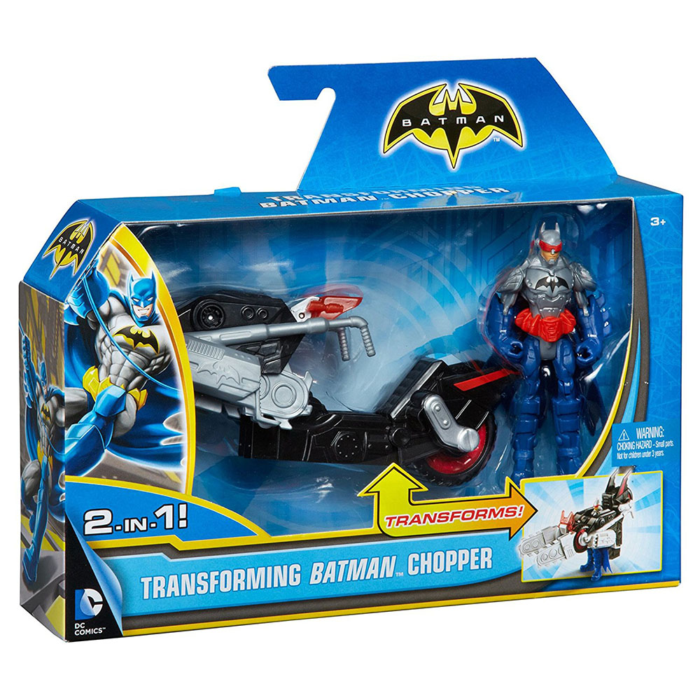 Batman Chopper Figür ve Araç Seti