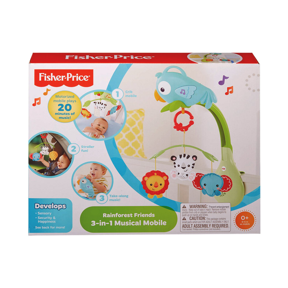 Fisher Price Üçü Bir Arada Yağmur Ormanı Dönence