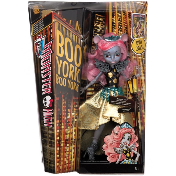Monster High Boo York’un Yeni Acayip Arkadaşı Mouscedes King