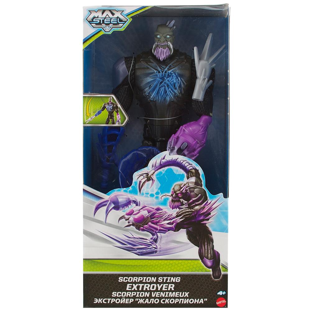 Max Steel Scorpion Sting Extroyer Figür Oyuncak