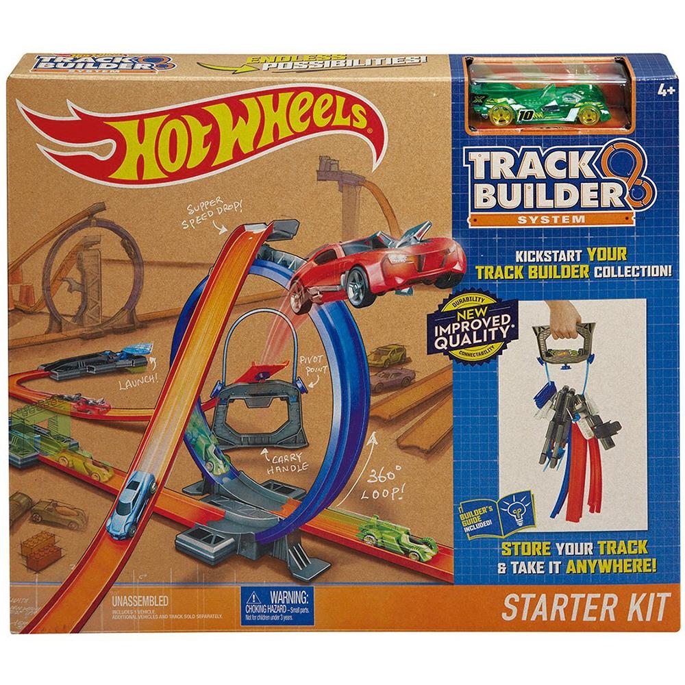 Hot Wheels Track Builder Hızlı Yarış Oyun Seti