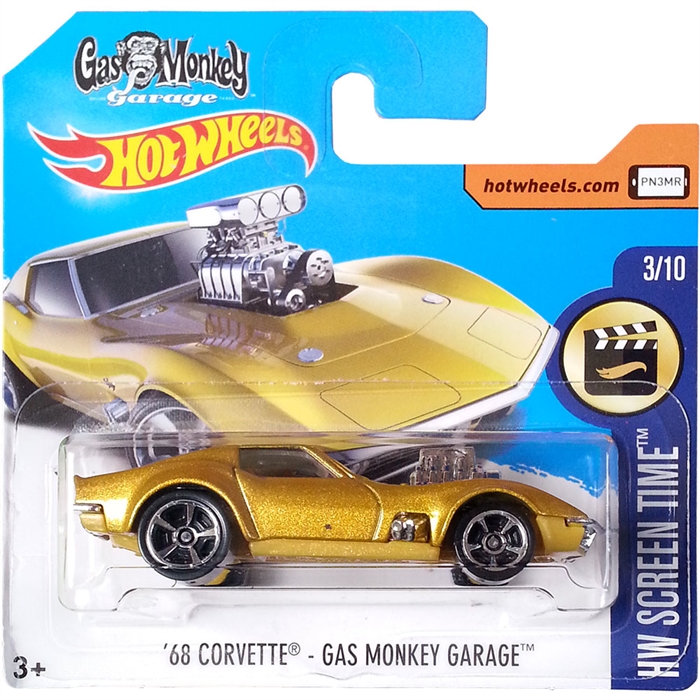 Hot Wheels 68 Corvette Metal Oyuncak Araba 7 cm