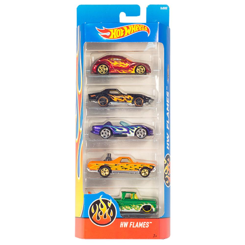 Hot Wheels Beşli Araba Seti DJD22
