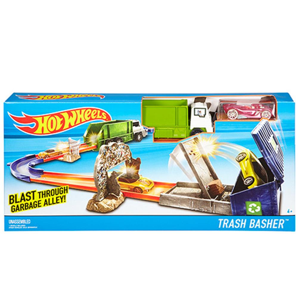 Hot Wheels Trash Basher Yarış Seti