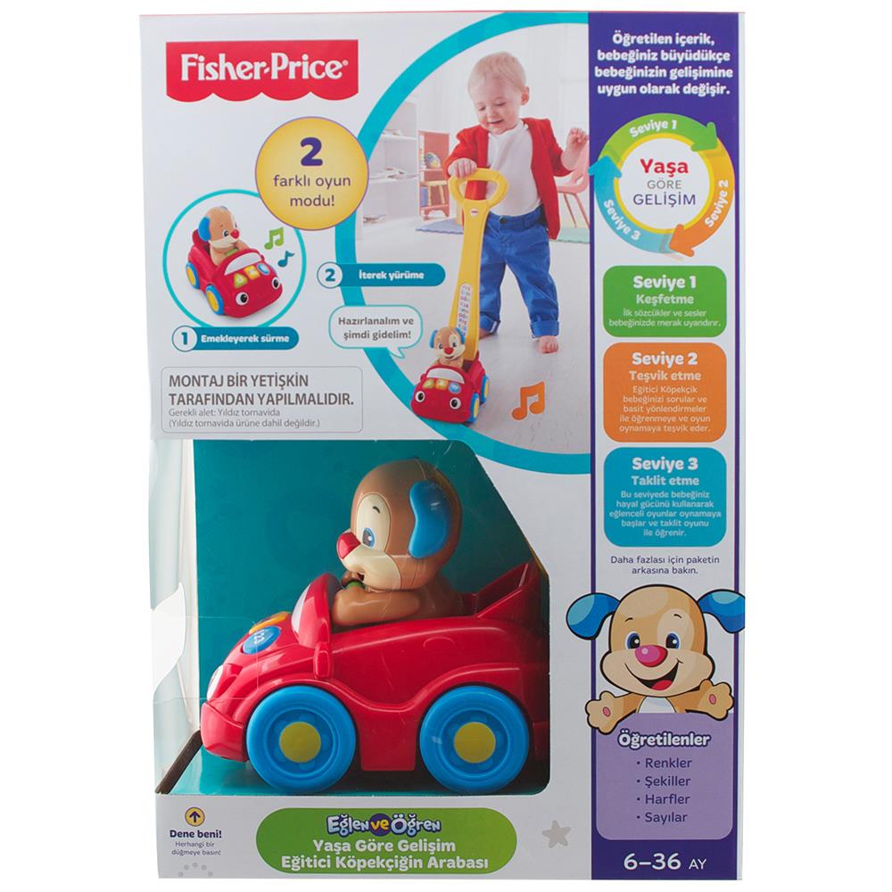 Fisher-Price Yaşa Göre Gelişim Eğitici Köpekçiğin Arabası