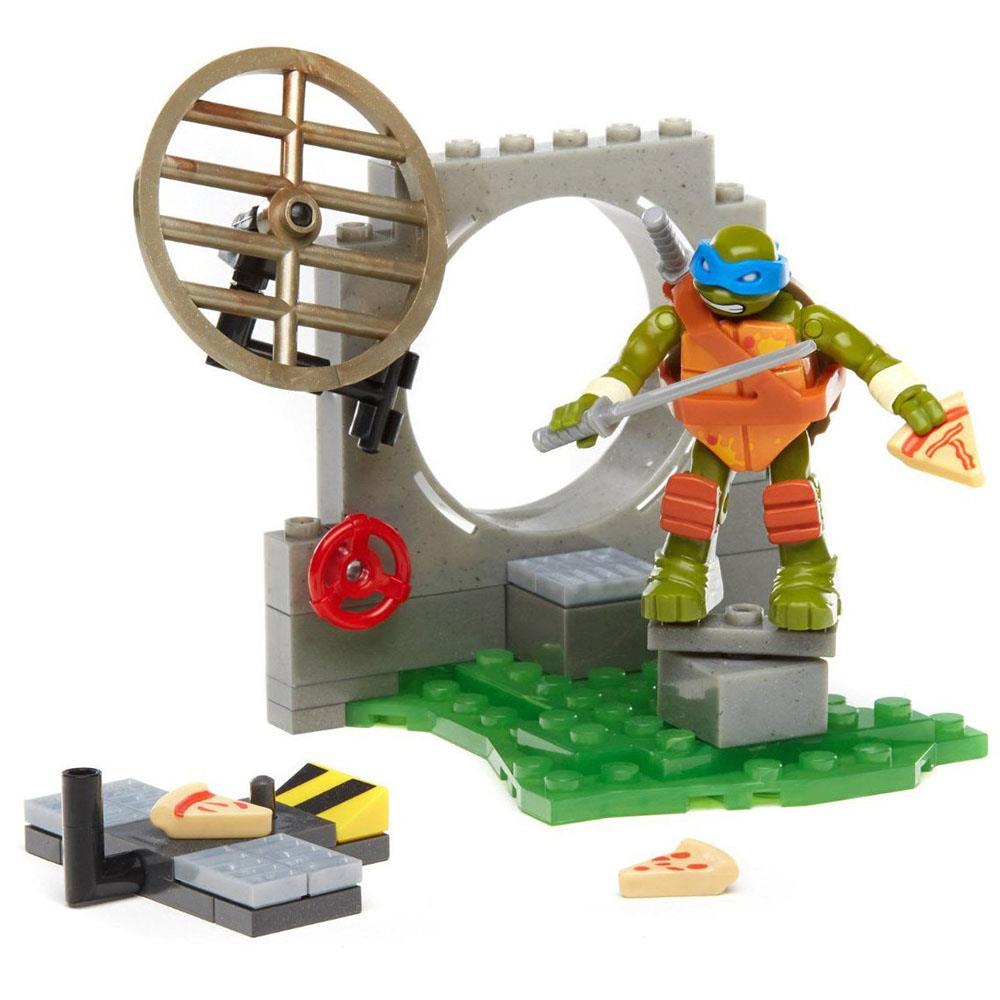 Mega Bloks Ninja Kaplumbağalar Lair Training Leo Oyun Seti