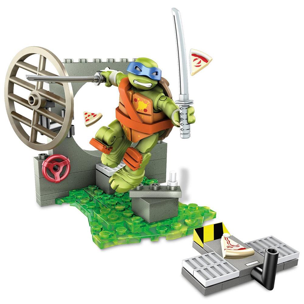 Mega Bloks Ninja Kaplumbağalar Lair Training Leo Oyun Seti