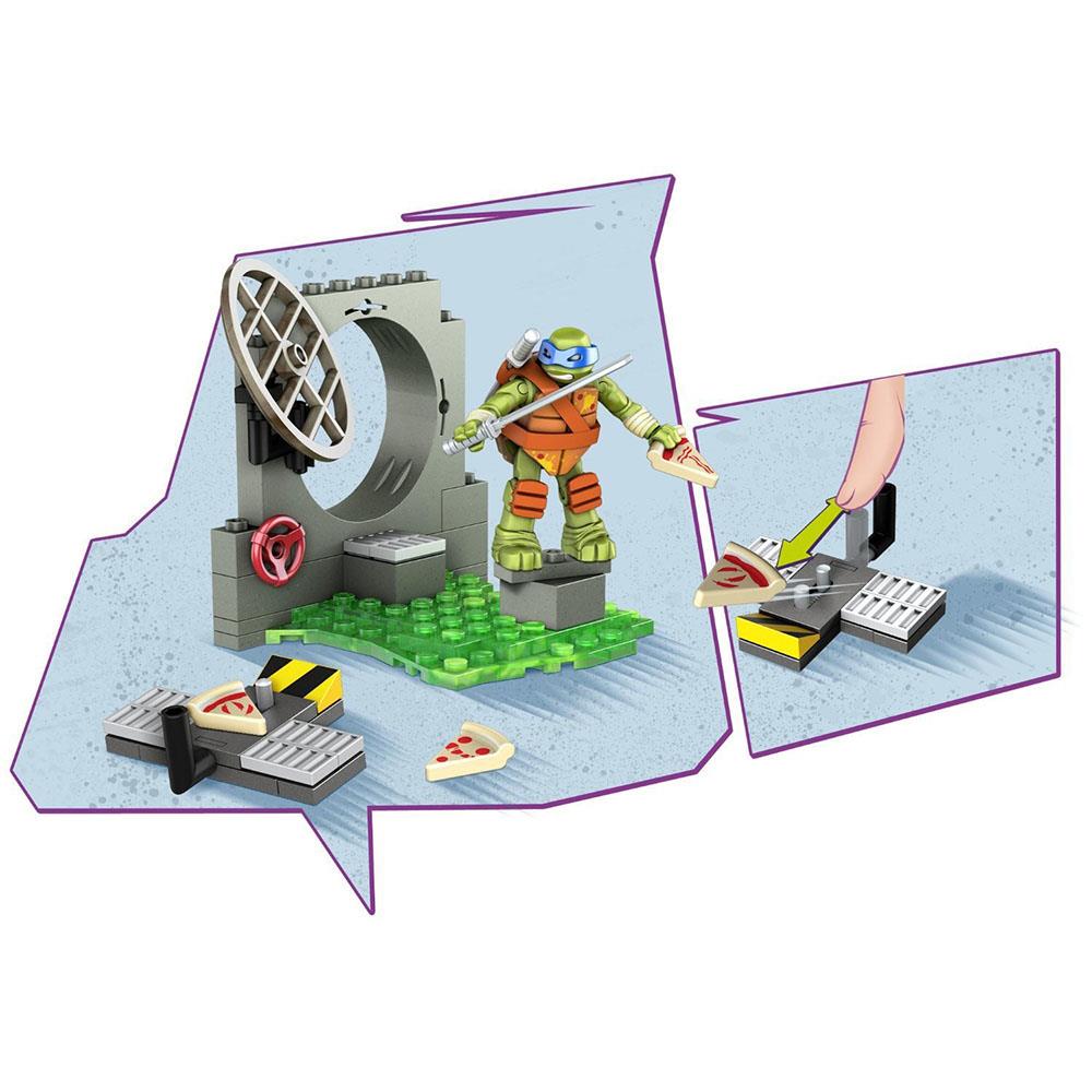 Mega Bloks Ninja Kaplumbağalar Lair Training Leo Oyun Seti