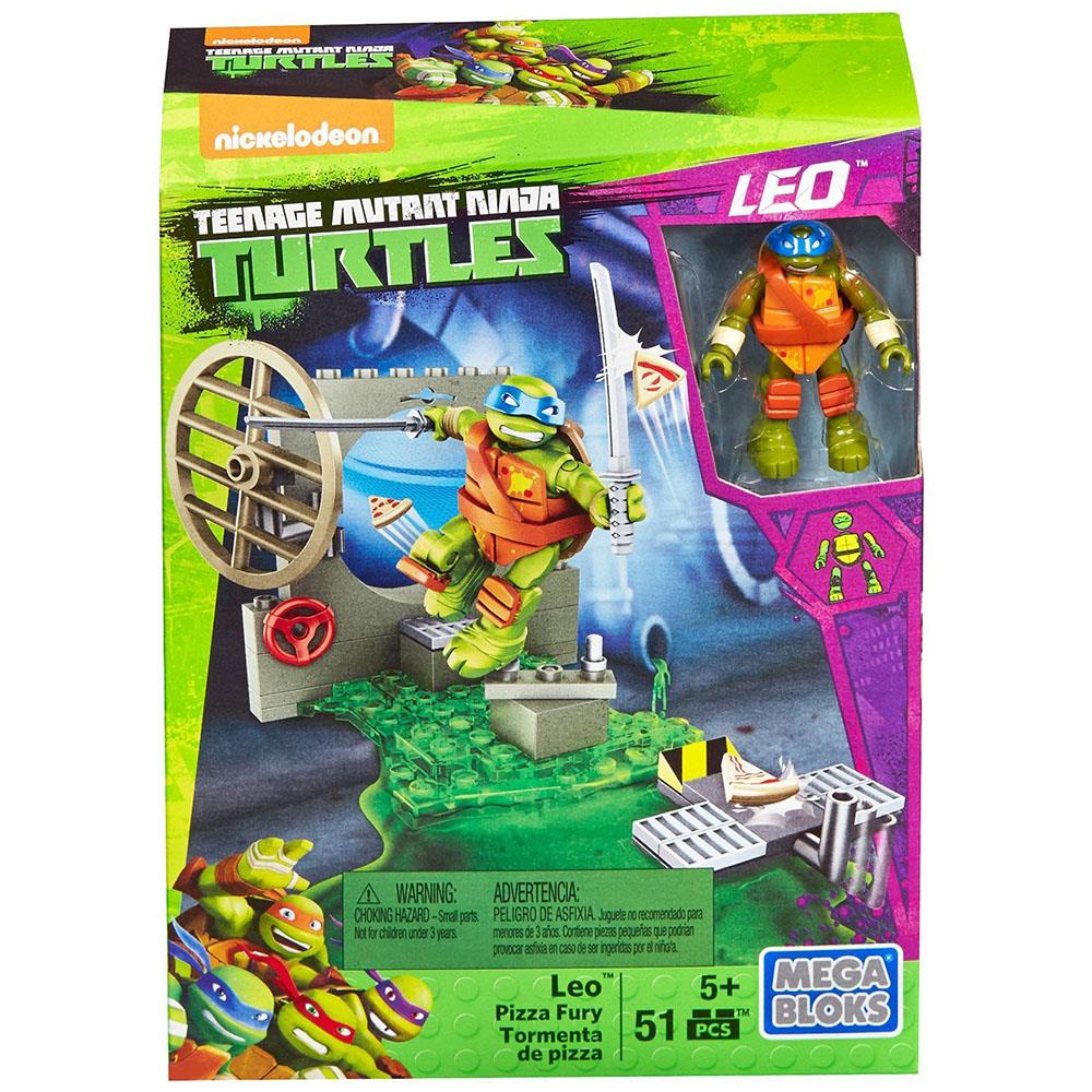 Mega Bloks Ninja Kaplumbağalar Lair Training Leo Oyun Seti