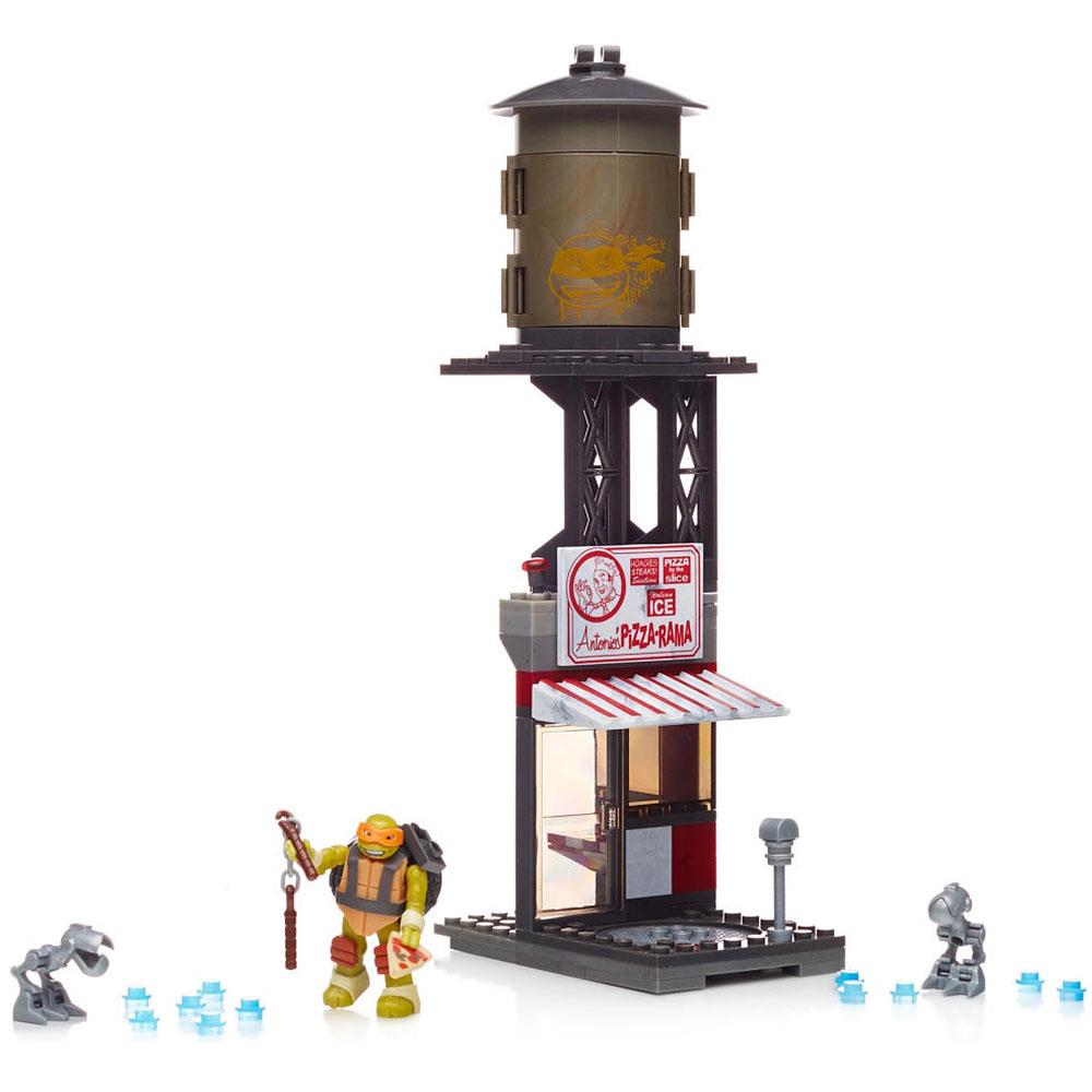 Mega Bloks Ninja Kaplumbağalar NYC Pizzeria Oyun Seti