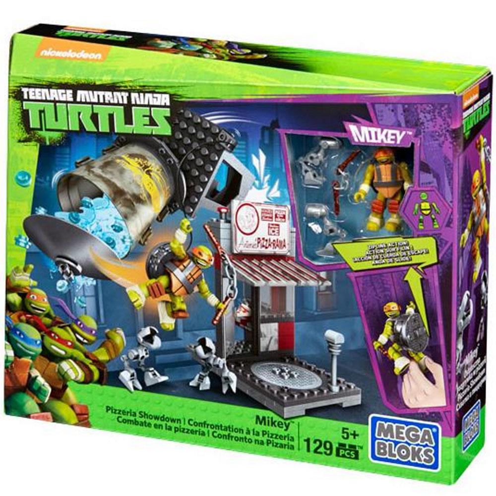 Mega Bloks Ninja Kaplumbağalar NYC Pizzeria Oyun Seti