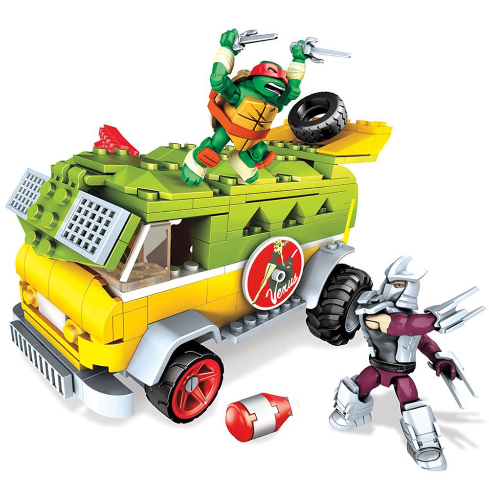 Mega Bloks Ninja Kaplumbağalar Party Van Oyun Seti