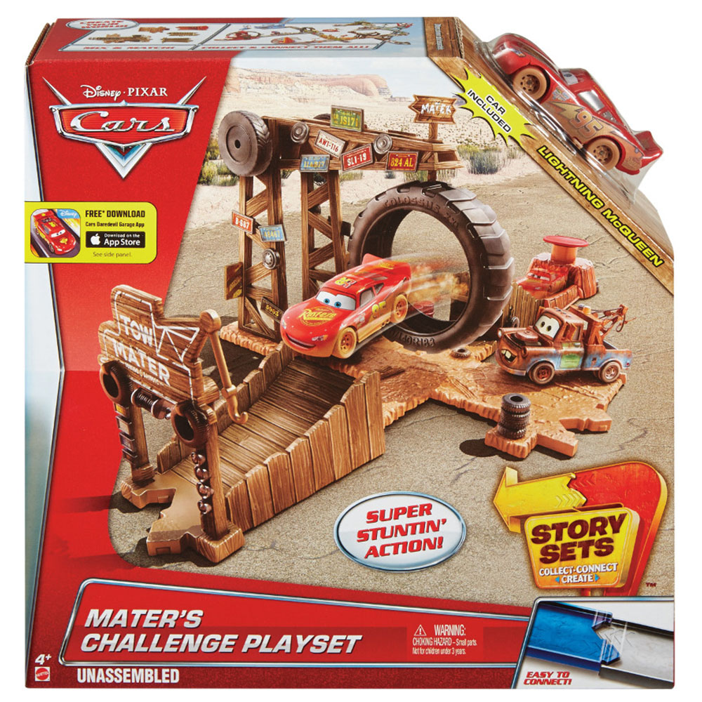 Cars Mater’s Challange Tow Yard Oyun Seti