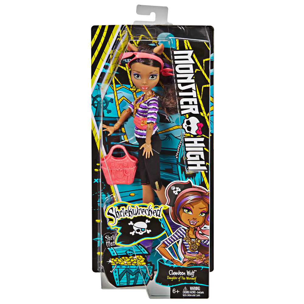 Monster High Denizden Gelen Acayipler Clawdeen Wolf