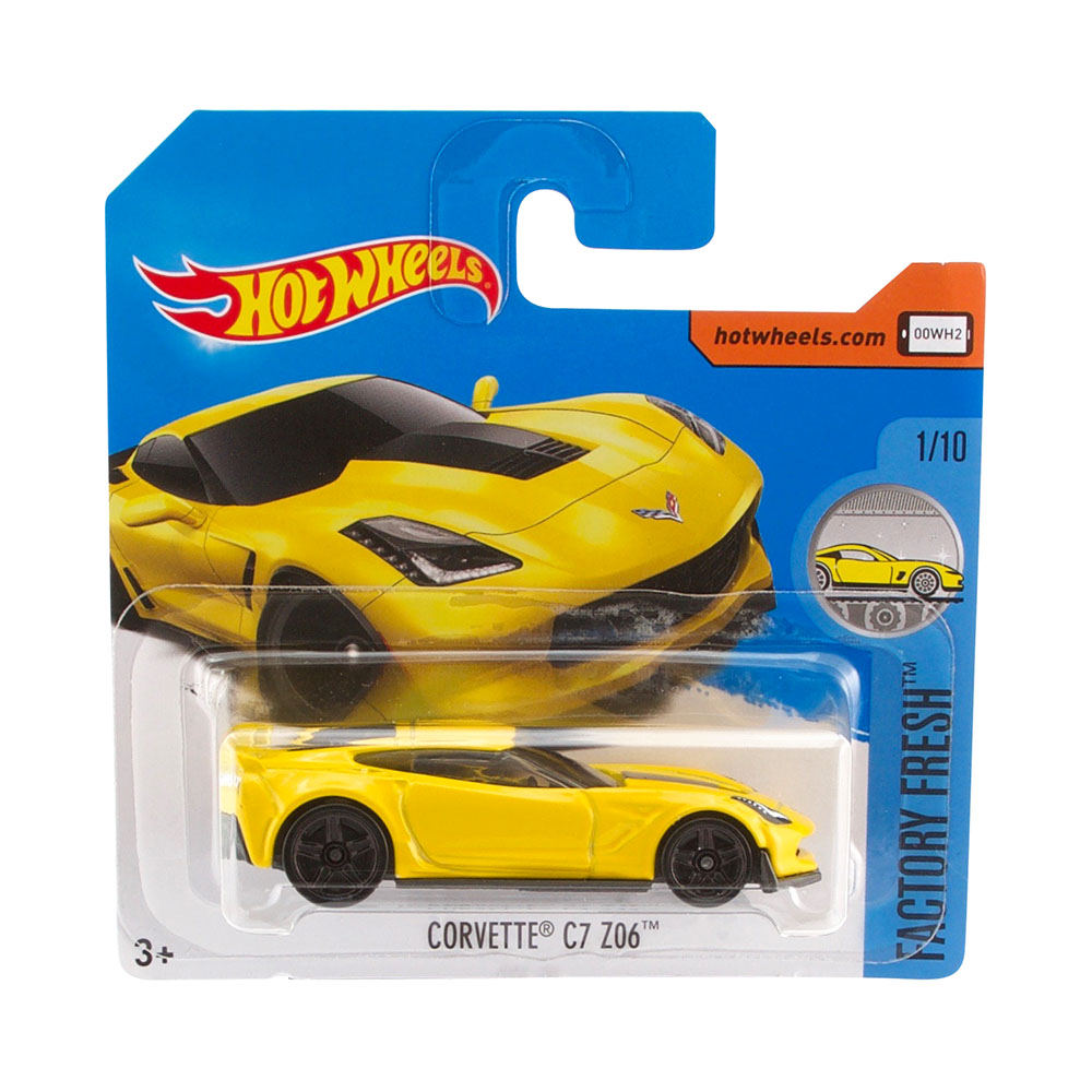 Hot Wheels Corvette C7 Z06 Metal Oyuncak Araba 7 cm