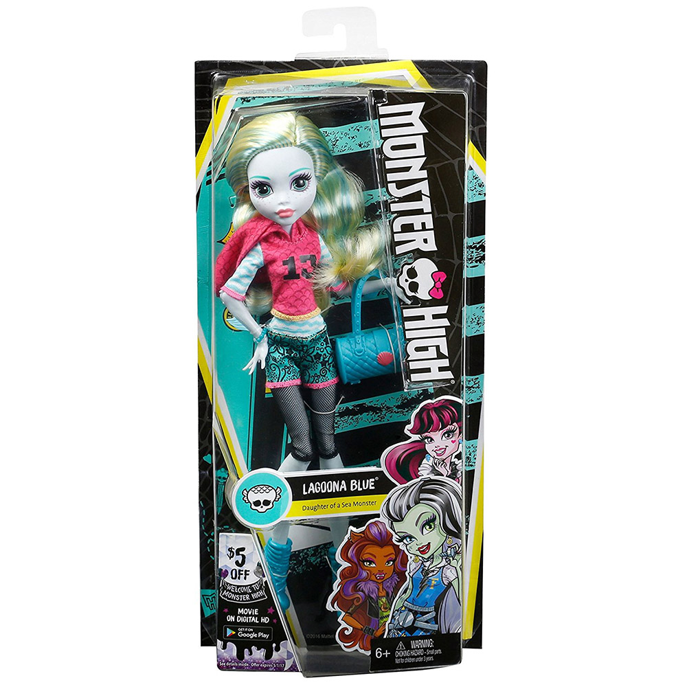 Monster High Okulunda İlk Gün Acayip Bebekleri Lagoona Blue