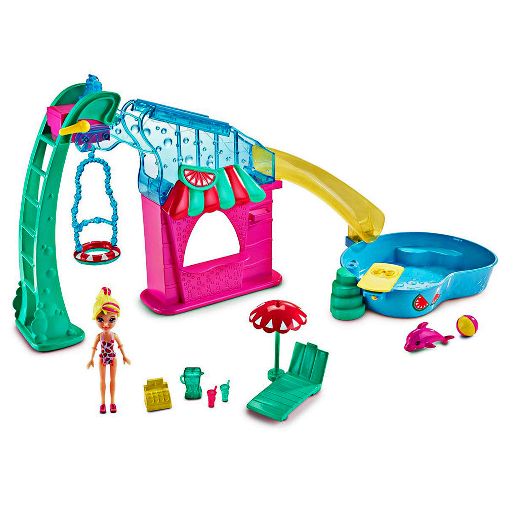 Polly Pocket Figürlü Su Parkı Oyun Seti