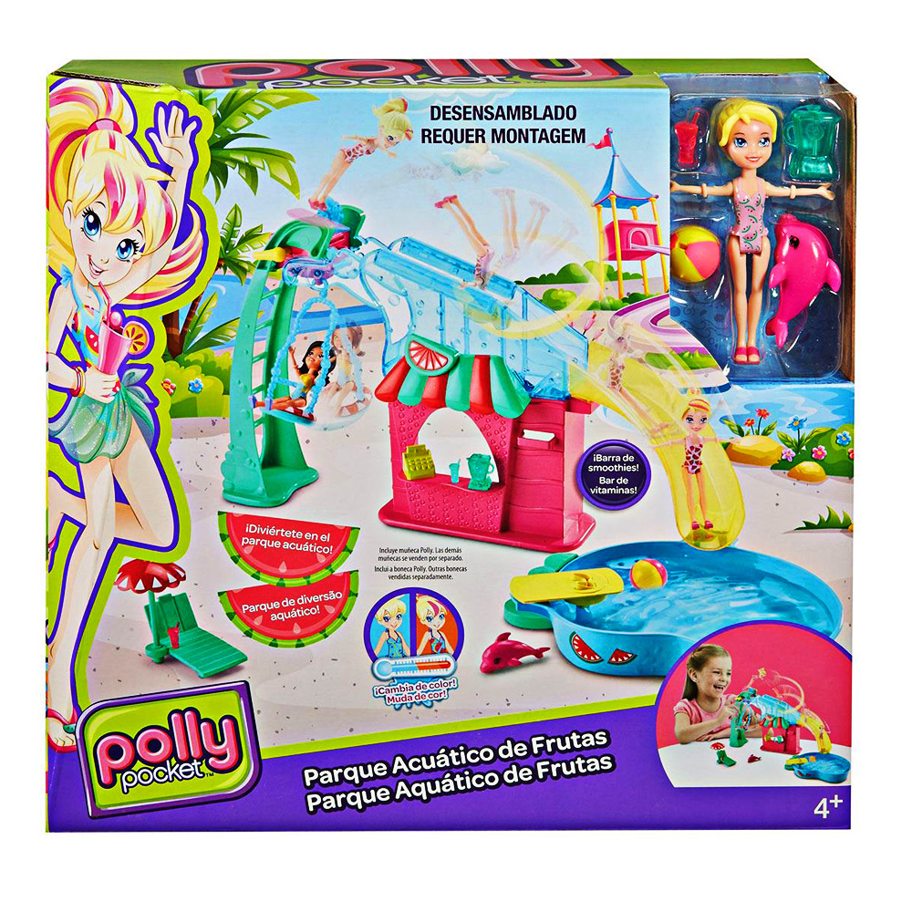 Polly Pocket Figürlü Su Parkı Oyun Seti