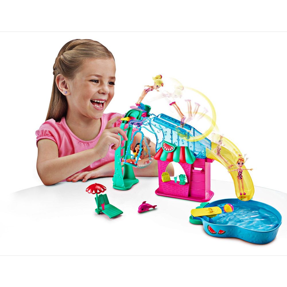 Polly Pocket Figürlü Su Parkı Oyun Seti