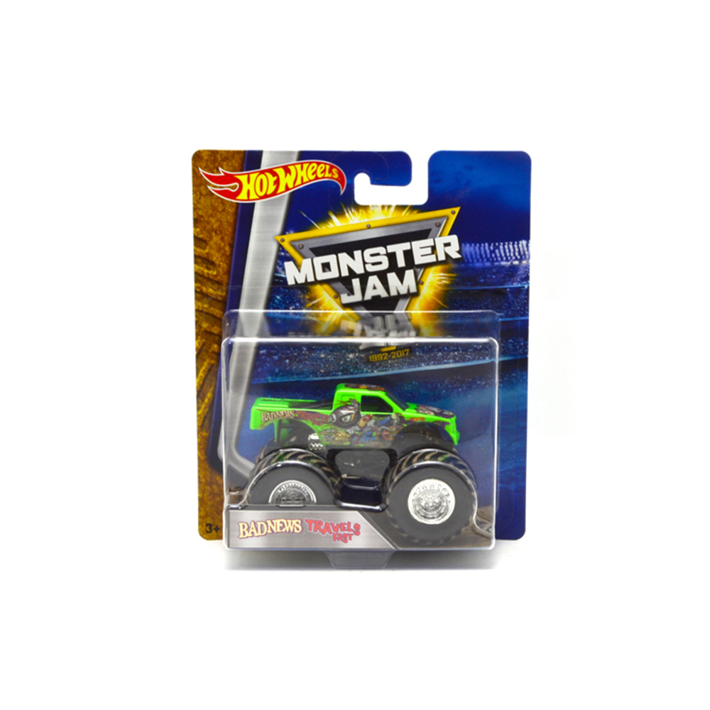 Hot Wheels Monster Jam Badnews Travels 1:64 Oyuncak Araba
