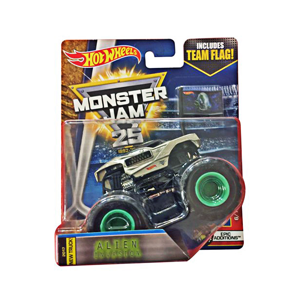 Hot Wheels Monster Jam Alien Invasion Oyuncak Araba