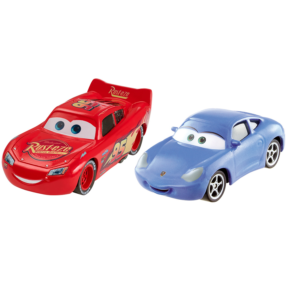 Cars 3 Lightning McQueen Sally Karakter 2'li Araç Seti