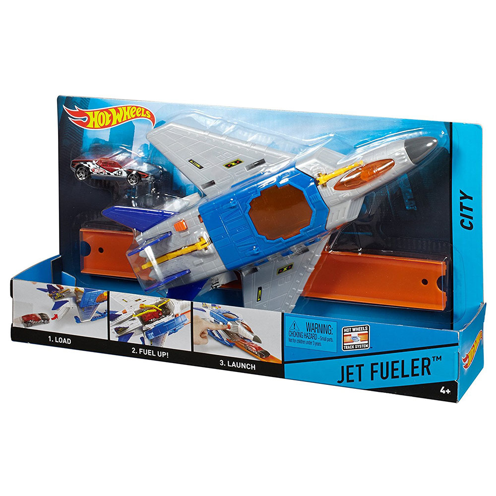 Hot Wheels Jet Fueler Kurtarma Ekibi Oyun Seti