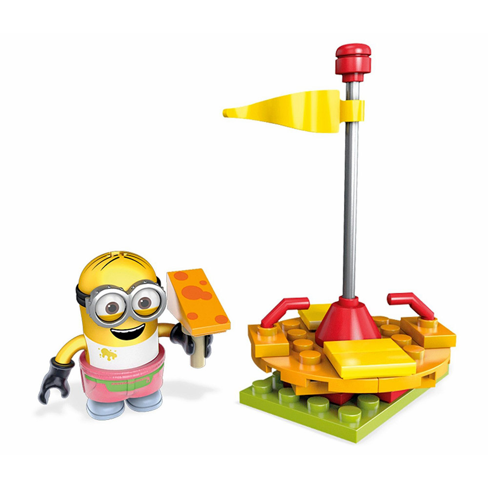 Mega Bloks Minions Cheese Merry-Go-Rount Eğlence Paketi