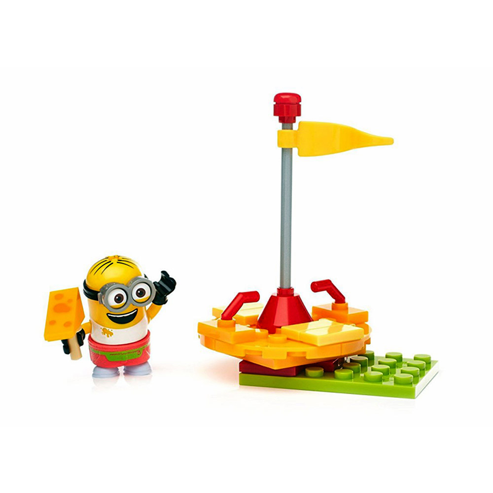 Mega Bloks Minions Cheese Merry-Go-Rount Eğlence Paketi