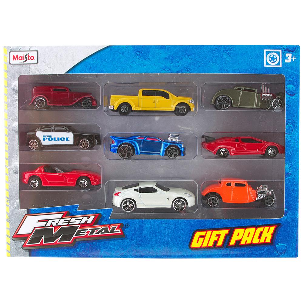 Maisto Fresh Metal 9 lu Araba Seti Model 3
