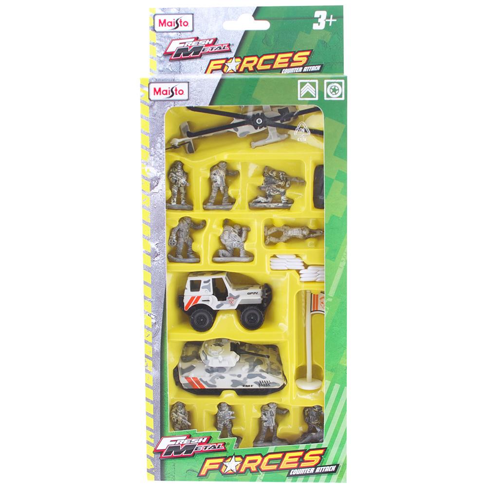 Maisto M.F Askeri Araç ve Figür Seti 16 Parça Model 2