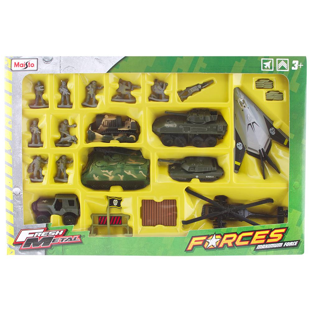 Maisto M.F Askeri Araç ve Figür Seti 22 Parça Model 2