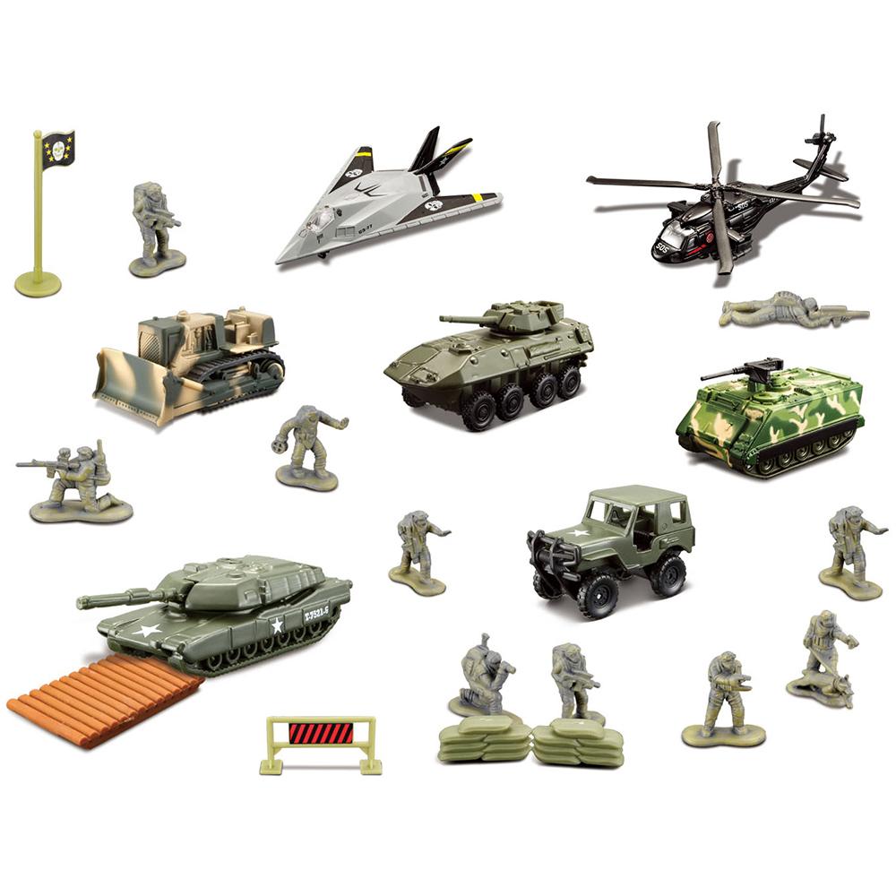 Maisto M.F Askeri Araç ve Figür Seti 22 Parça Model 2