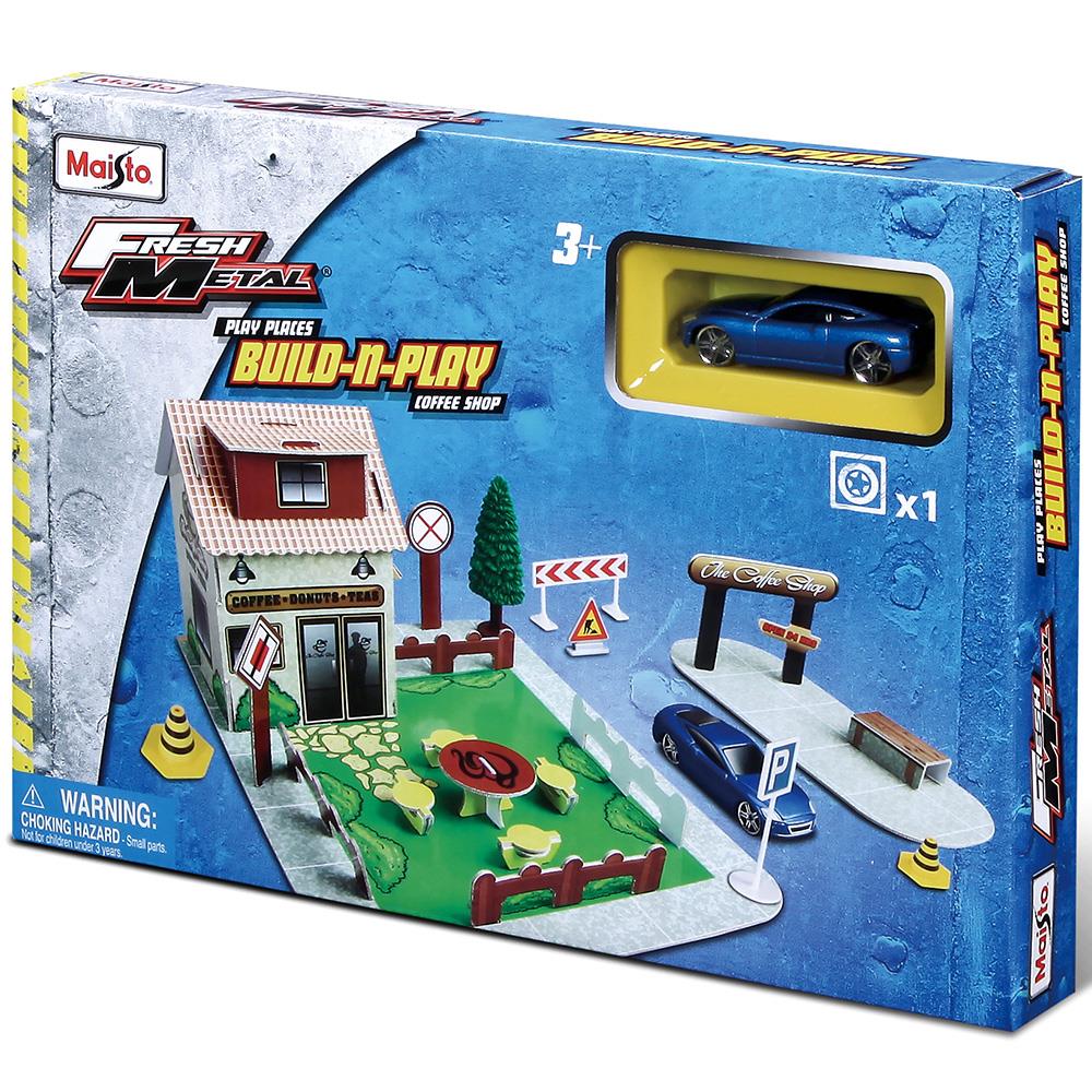 Maisto Fresh Metal Kahve Dükkanı Oyun Seti