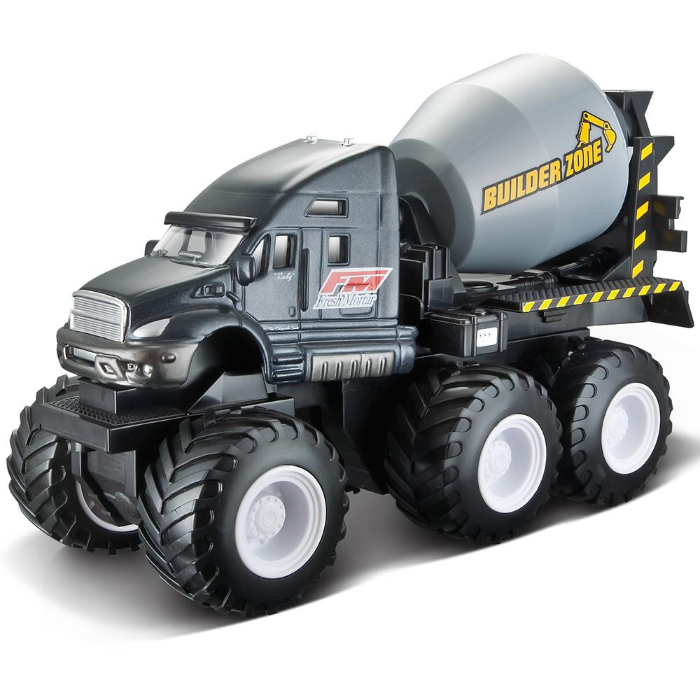 Maisto Quarry Monster Mini Motorlu İş Makinası Füme