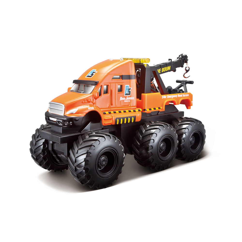 Maisto Quarry Monster Mini Motorlu Çekici İş Makinası Turuncu